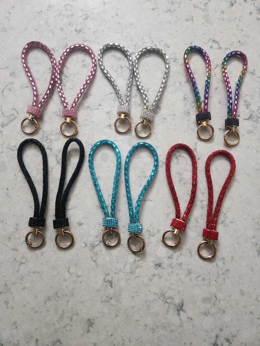 Sparkle Loop Keyring
